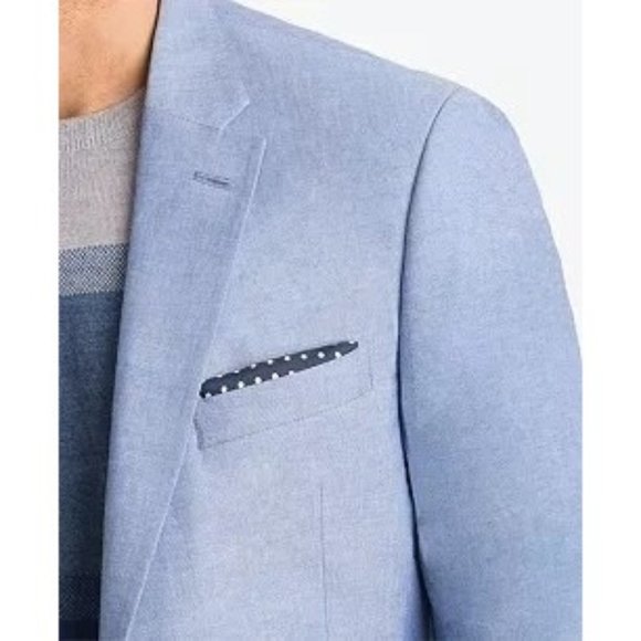 Lauren Ralph Lauren Men's Linen Sport Coat, Jacket, Blazer Lite Blue Size 40R - Picture 8 of 17